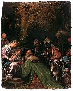 Follower of Jacopo da Ponte, The Adoration of the Magi